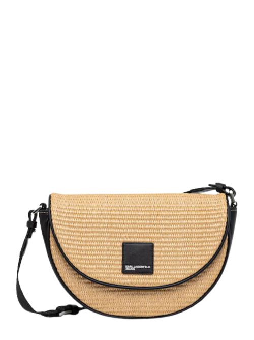 Borsa in paglia con logo Karl Lagerfeld jeans | B2W30117106